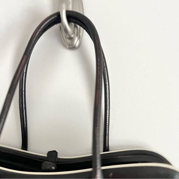 Prada Enameled Metal Triangle Shoulder Bag Vintage - Picture 14 of 15